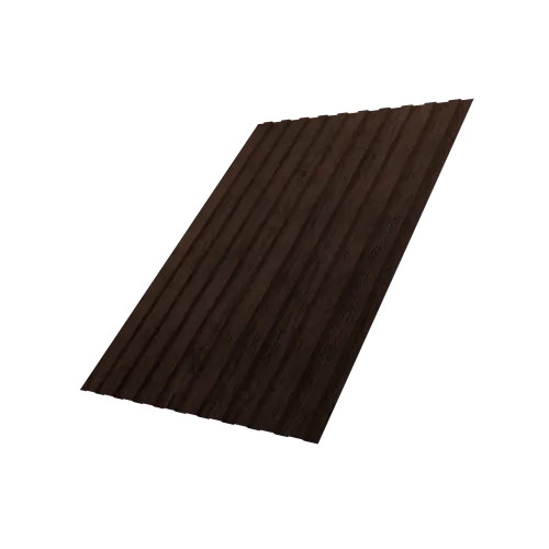 Профнастил С8B v01 Grand Line 0,45 Print Premium Antique Wood TwinColor