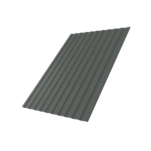 Профнастил С8A v02 Grand Line 0,45 PE RAL 7005 мышино-серый