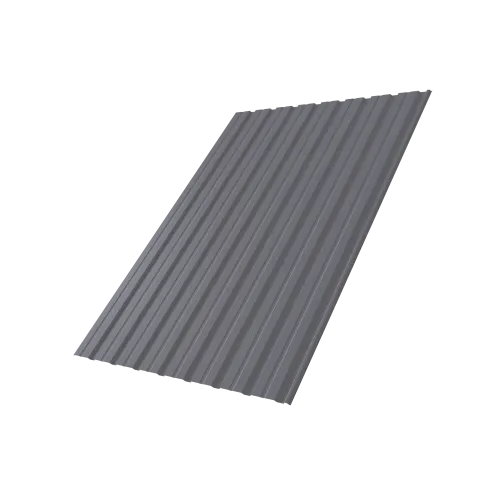 Профнастил С10R 0,5 PE RAL 7004 сигнальный серый