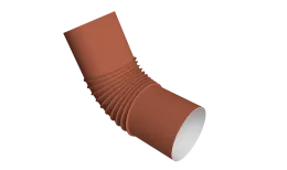 Колено стока трубы Vortex Проект 146мм RAL 8004 терракота