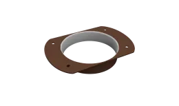 Приемник воды круглый Vortex Микс матовый RAL 8017 шоколад