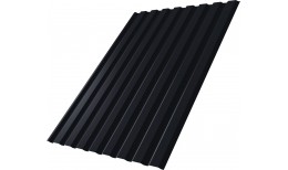 Профнастил С20A Grand Line 0,5 Drap TX с пленкой RAL 7024 мокрый асфальт