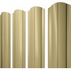 Штакетник Круглый фигурный Grand Line 0,45 ПЭ слим RAL 1014 слоновая кость