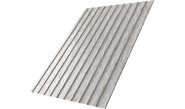 Профнастил С8A v01 Grand Line 0,45 Print Elite с пленкой Snow Wood TwinColor