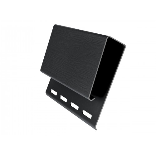 Наличник профиль J широкий Grand Line Acryl графит (3,05м)