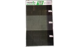 Стенд битумная черепица Trendum Dinamica (коричневый, серый, черный)