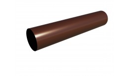 Труба Дизайн 100 ПВХ Grand Line 3м шоколадная (RAL 8017)