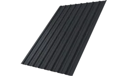 Профнастил С10A Grand Line 0,4 ПЭ матовый RAL 7024 мокрый асфальт