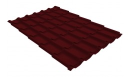 Профиль волновой классик 0,4 PE RAL 3005 красное вино