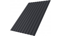 Профнастил С8B v03 Grand Line 0,5 Drap TX RAL 7024 мокрый асфальт