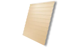 Профнастил C8A 0,45 PE с пленкой RAL 1015 светлая слоновая кость