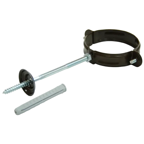 Хомут трубы 90 мм RR 32 темно-коричневый