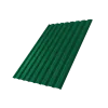Профнастил С20A 0,5 PE lite RAL 6005 зеленый мох