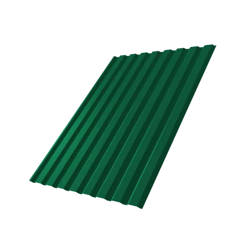 Профнастил С20A 0,5 PE lite RAL 6005 зеленый мох