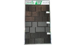Стенд битумная черепица Trendum Magnum (античная бронза, серый жемчуг, черный жемчуг)