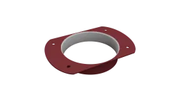 Приемник воды круглый Vortex Микс RAL 3005 красное вино