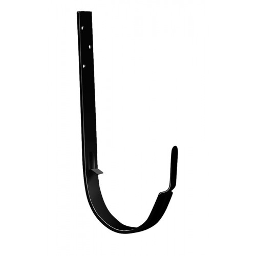 Крюк длинный Optima 125мм RAL 9005 черный