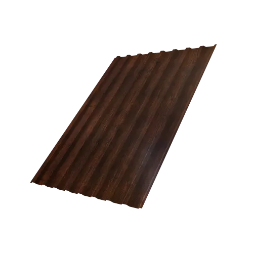 Профнастил С20B 0,4 Print Premium Cherry Wood Dark FTC