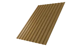 Профнастил С8A v03 0,45 Print Elite с пленкой Honey Wood TwinColor