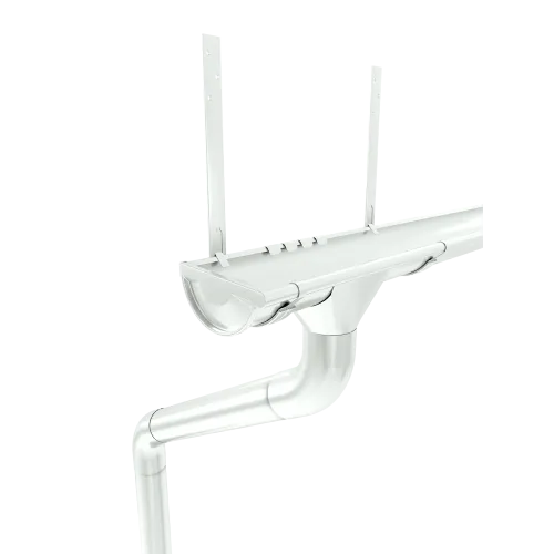 Комплект водостока GL PE 125/90 RAL 9003 6 м/3 м