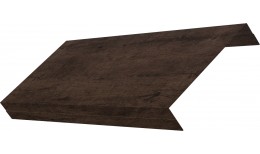 Ламель обратная 125 жалюзи Texas 0,45 Print-Double Elite с пленкой Antique Wood