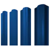 Штакетник М-образный В фигурный 0,45 PE RAL 5005 сигнальный синий