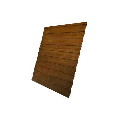 Профнастил Ильский, Краснодар C8A 0,45 Print Premium Golden Wood Fresh TwinColor