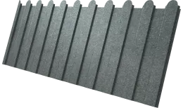 Профнастил С8A v02 фигурный Grand Line 0,45 Zn