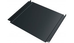 Кликфальц Double Pro Grand Line 0,45 Drap с пленкой на замках RAL 7016 антрацитово-серый
