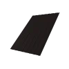 Профнастил С10R 0,4 PE-Matt-Double RAL 9005 черный
