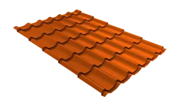 Профиль волновой модерн 0,45 PE RAL 2004 оранжевый