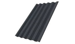 Профнастил НС35R Grand Line 0,7 PE lite RAL 7024 мокрый асфальт