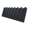 Профнастил С20B фигурный Grand Line 0,45 Drap TwinColor RAL 7024 мокрый асфальт