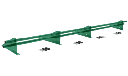 Снегозадержатель трубчатый универсальный Optima плюс RAL 6029 3м