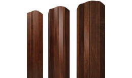 Штакетник М-образный А фигурный 0,45 Print Elite Cherry Wood TwinColor