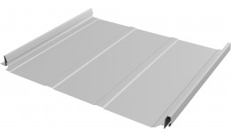 Кликфальц Про Line Grand Line 0,45 Drap ТХ с пленкой на замках RAL 7047 телегрей 4