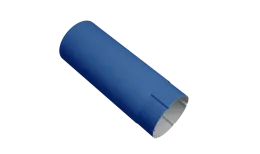 Труба круглая Vortex Проект 146мм 2м RAL 5005 сигнальный синий