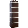 Угол Grand Line Клинкерный кирпич Design Plus кофе с белым швом