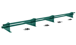 Снегозадержатель трубчатый универсальный Optima плюс RAL 6026 3м