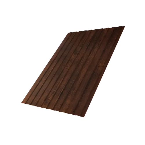 Профнастил С8B v01 Grand Line 0,45 Print Premium Cherry Wood Dark FTC