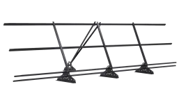 Ограждение кровельное со снегозадержателем Grand Line 0,9х3м RAL 7004
