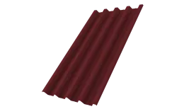 Профнастил Н60R v01 0,5 PE lite RAL 3005 красное вино