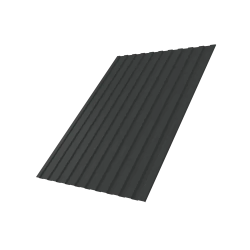 Профнастил С8A v02 0,5 Satin Matt TX RAL 7016 антрацитово-серый