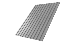 Профнастил С8A v02 Grand Line 0,45 Drap TX RAL 7047 телегрей 4