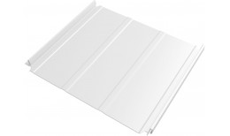Кликфальц Double Pro Line Grand Line 0,45 Drap с пленкой на замках RAL 9003 сигнальный белый