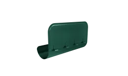 Ограничитель перелива Grand Line 125/90 RAL 6005 зеленый мох