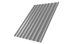 Профнастил С20R 0,45 Drap TX с пленкой RAL 7047 телегрей 4