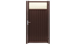 Калитка Estet Plus 2,4х1 RAL 8017/1014