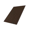 Профнастил С10A 0,7 PE-Double RAL 8017 шоколад