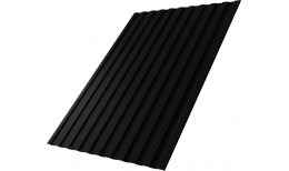 Профнастил С8A v02 Grand Line 0,4 PE-Matt-Double RAL 9005 черный
